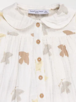 Chemisier gaze de coton fille (3-36M)