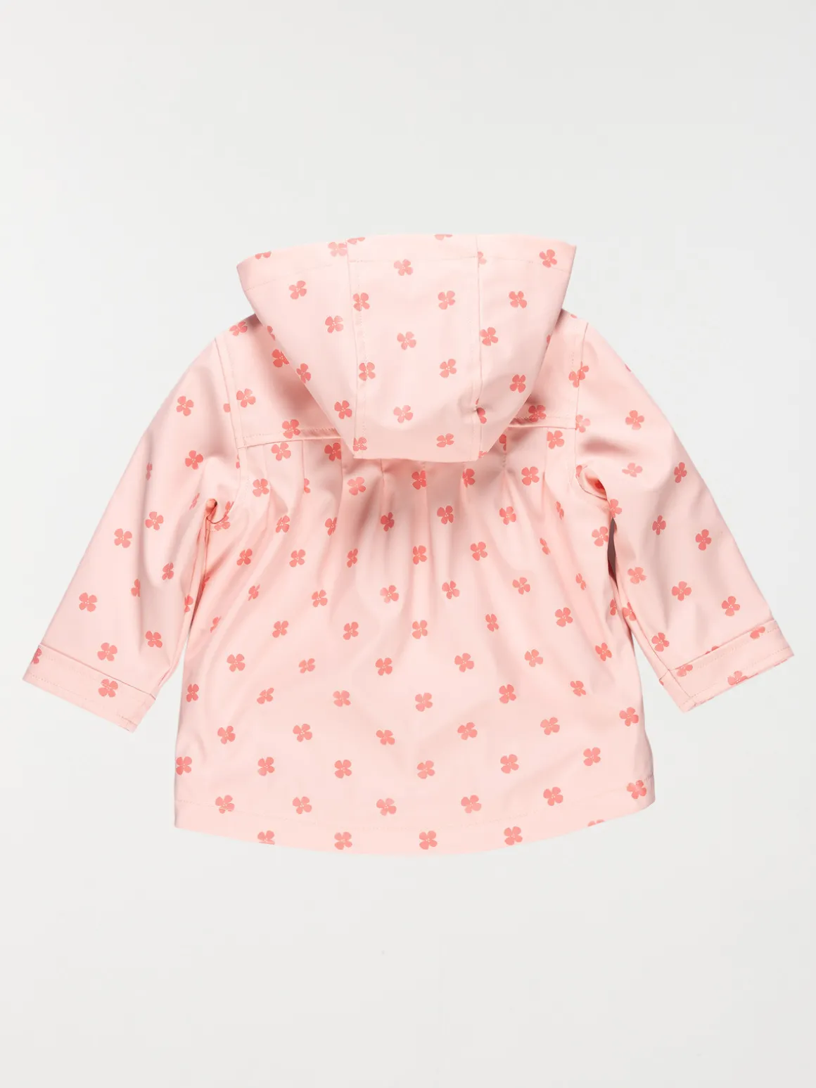 Ciré à capuche fleuri fille (3-24M)