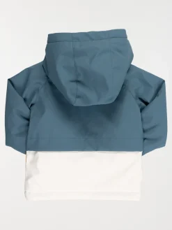 Ciré à capuche tricolore garçon (6-36M)