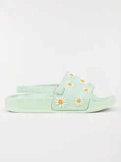 Claquette marguerites fille (24-30)