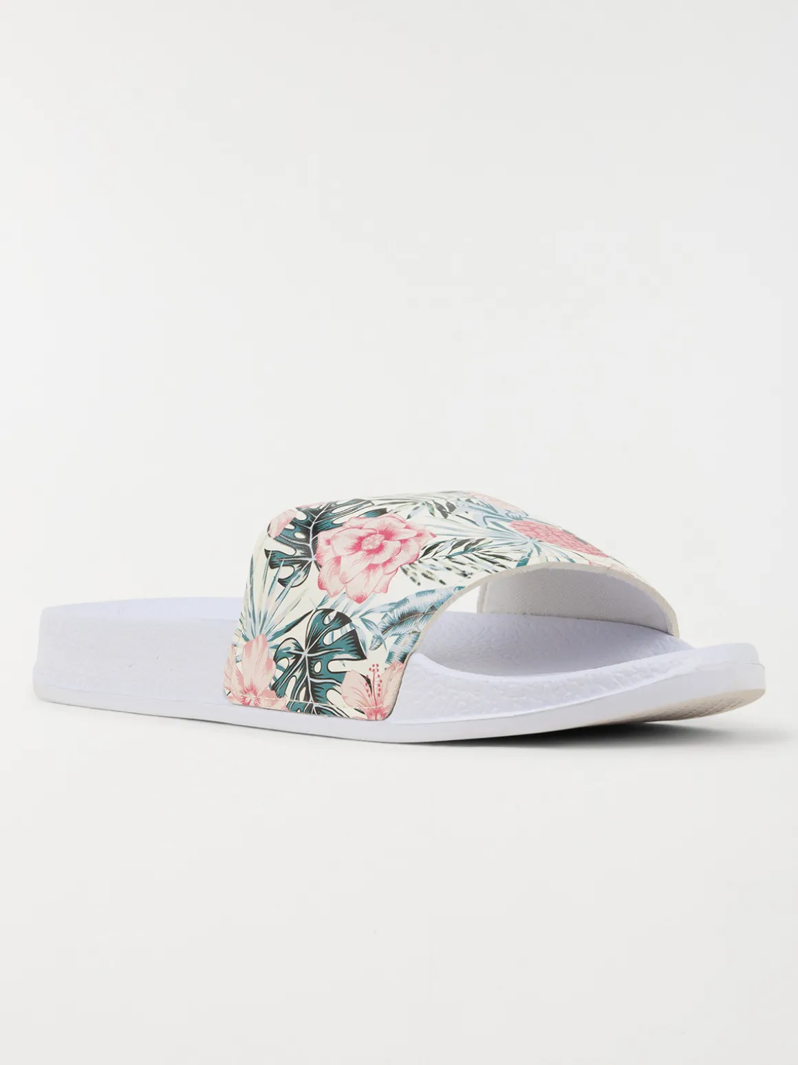 Claquette motif floral femme (36-41)