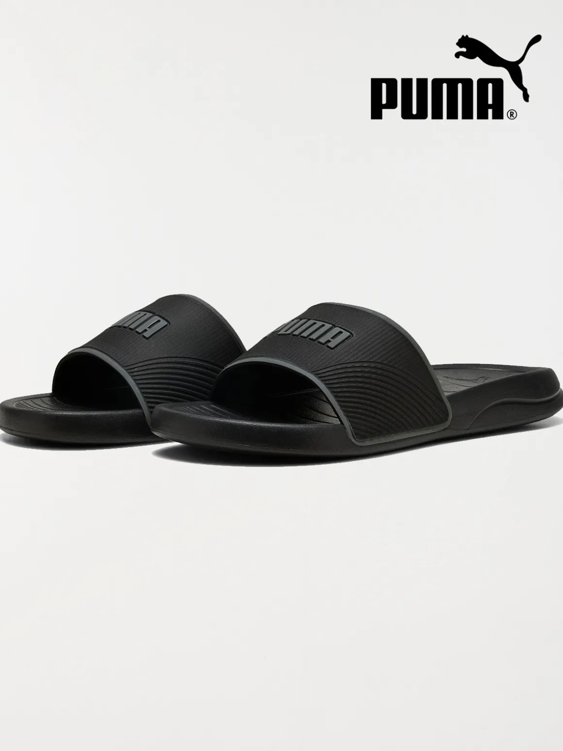 Claquette noire Puma homme (40-46)