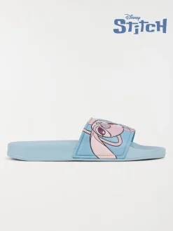 Claquettes bleues stitch femme (36-41)
