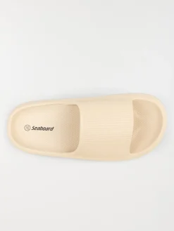 Claquettes couleur sable femme (36-41)