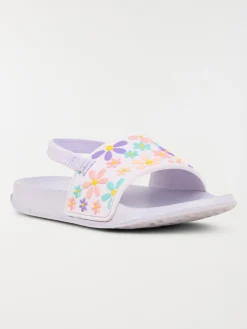 Claquettes fleurs fille (24-30)
