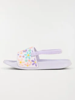 Claquettes fleurs fille (24-30)