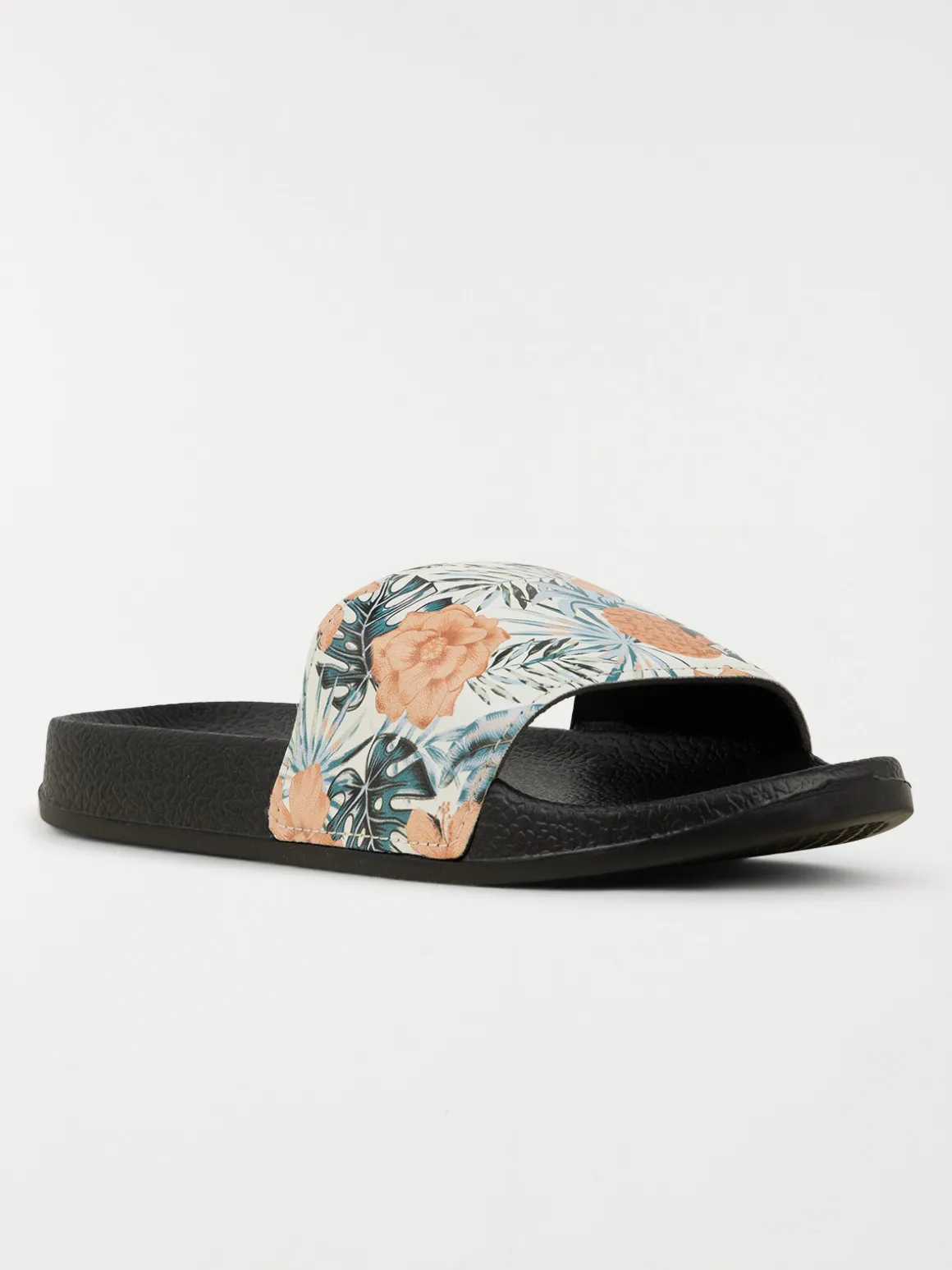 Claquettes motif floral femme (36-41)