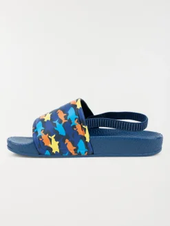 Claquettes motif requin garçon (24-30)