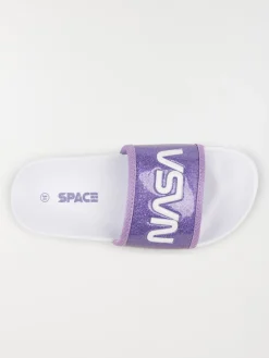 Claquettes NASA violettes fille (31-35)