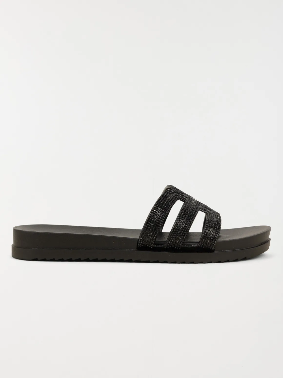 Claquettes noires femme (36-41)