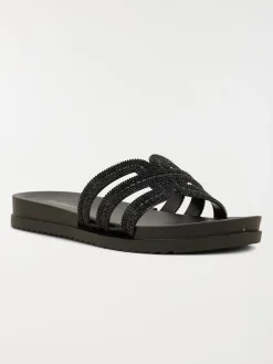 Claquettes noires femme (36-41)