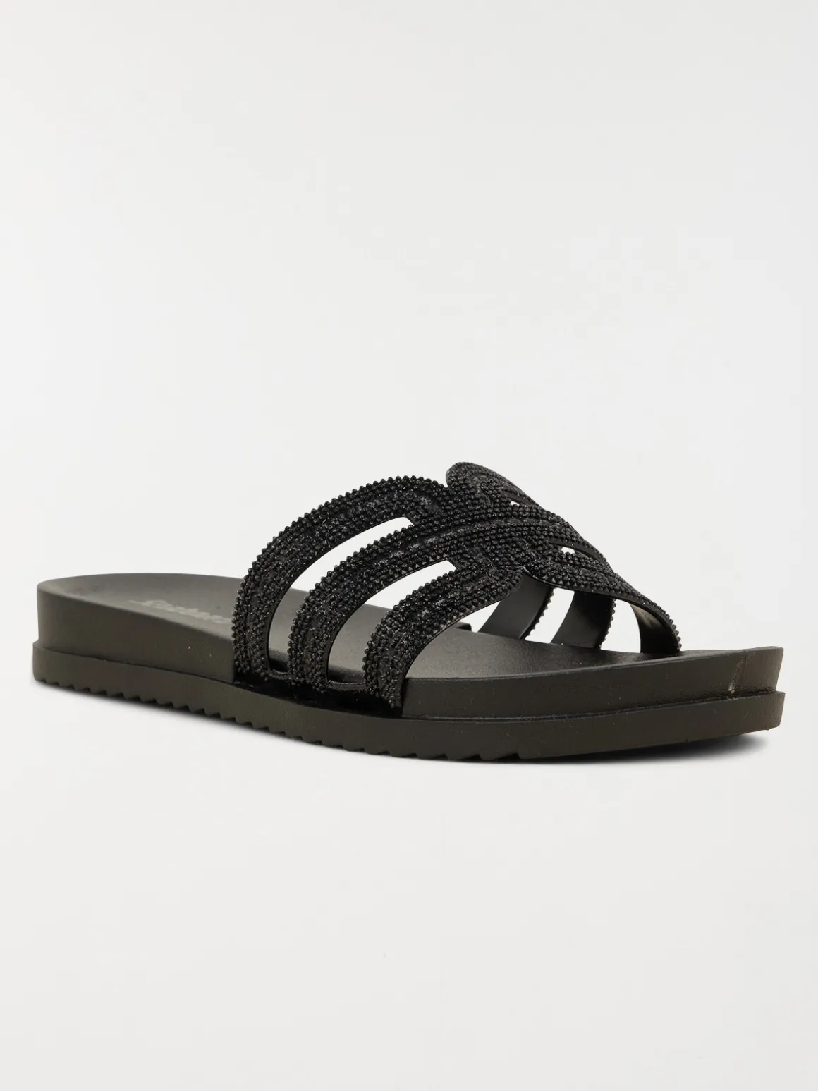 Claquettes noires femme (36-41)