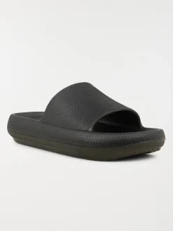 Claquettes noires femme (36-41)
