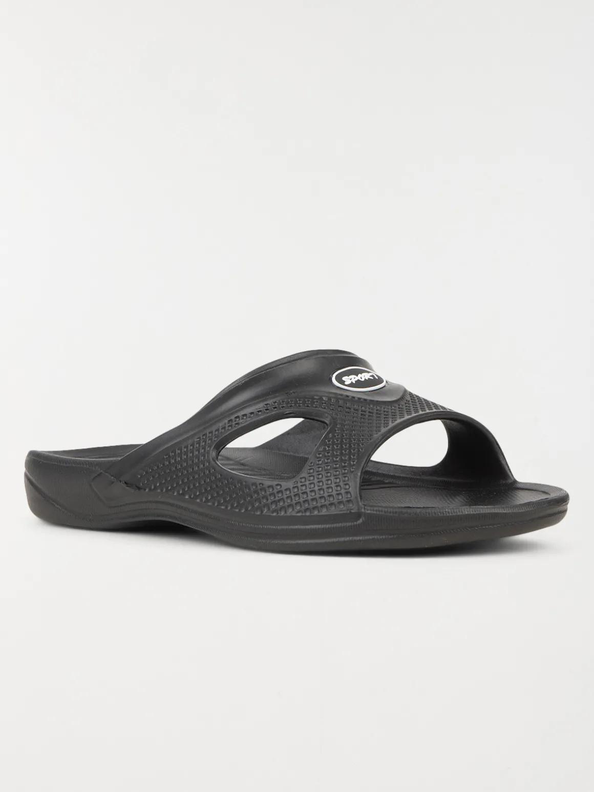Claquettes noires homme (40-46)