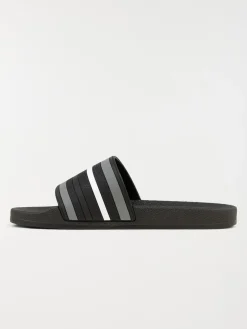 Claquettes noires homme (40-46)