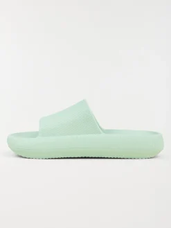 Claquettes vert d'eau femme (36-41)