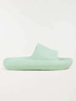 Claquettes vert d'eau femme (36-41)