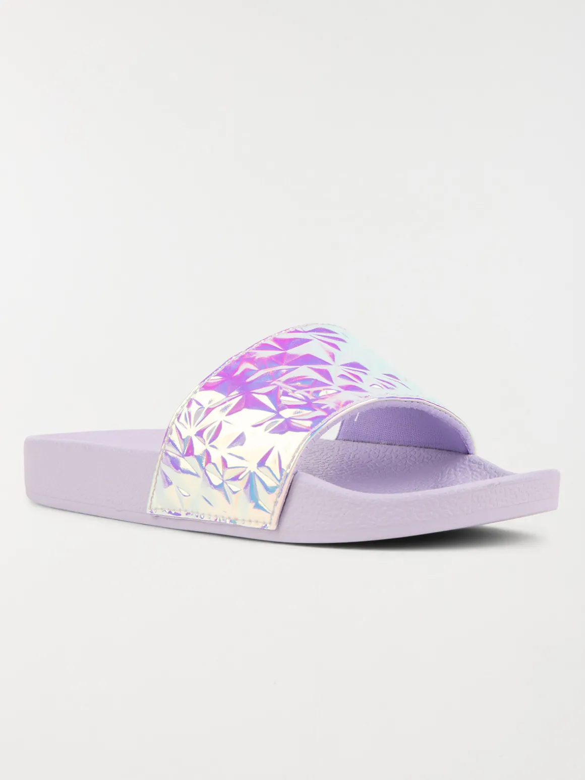 Claquettes violettes fille (31-35)