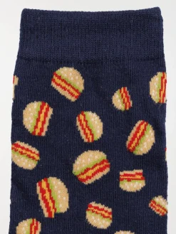 Coffret chaussettes hamburger homme