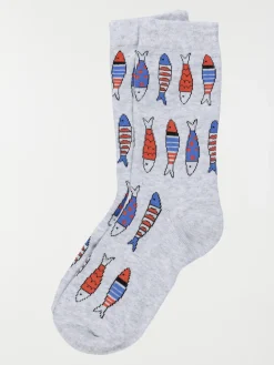 Coffret chaussettes sardines homme