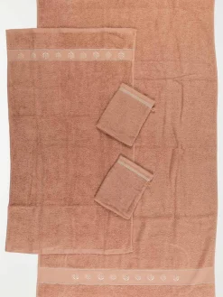 Coffret éponge 4 pièces rose