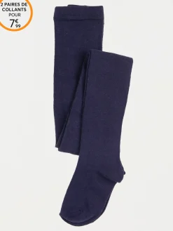 Collant chaud marine fille