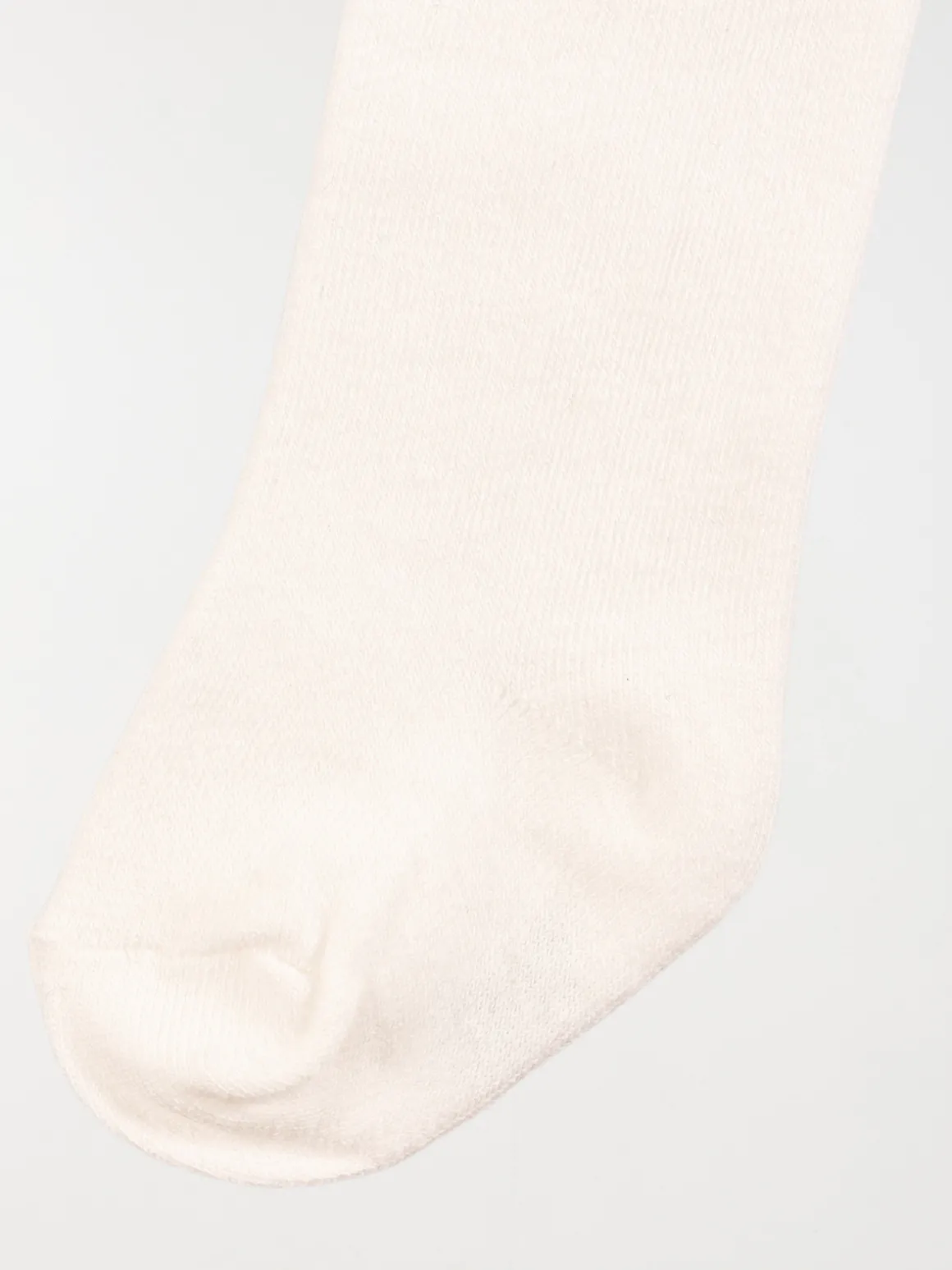 Collants chauds bébé écru