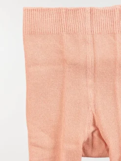 Collants chauds bébé rose clair