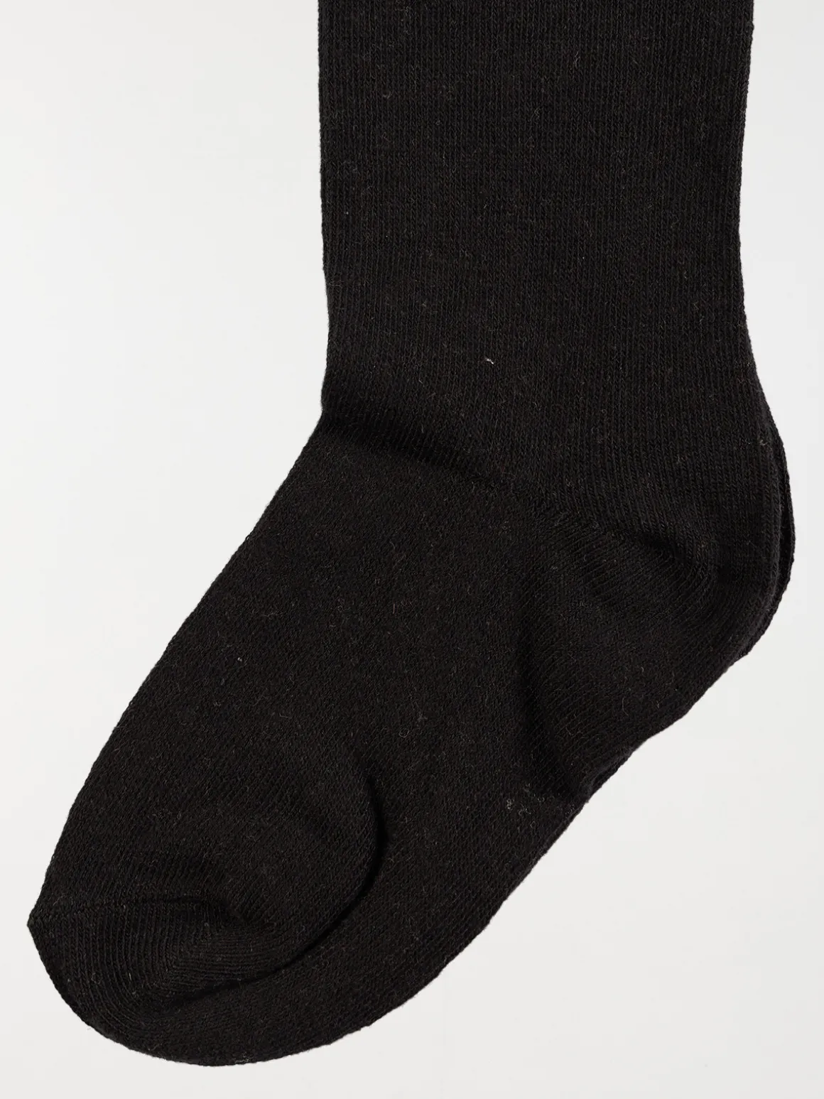 Collants chauds coloris noir fille