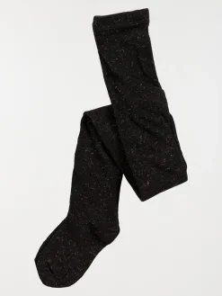 Collants chauds noirs brillants fille