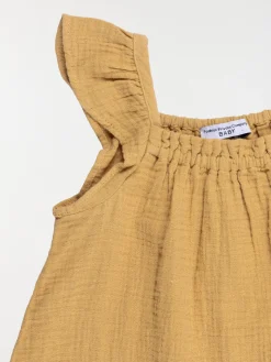 Combinaison brodée fille (3-36M)