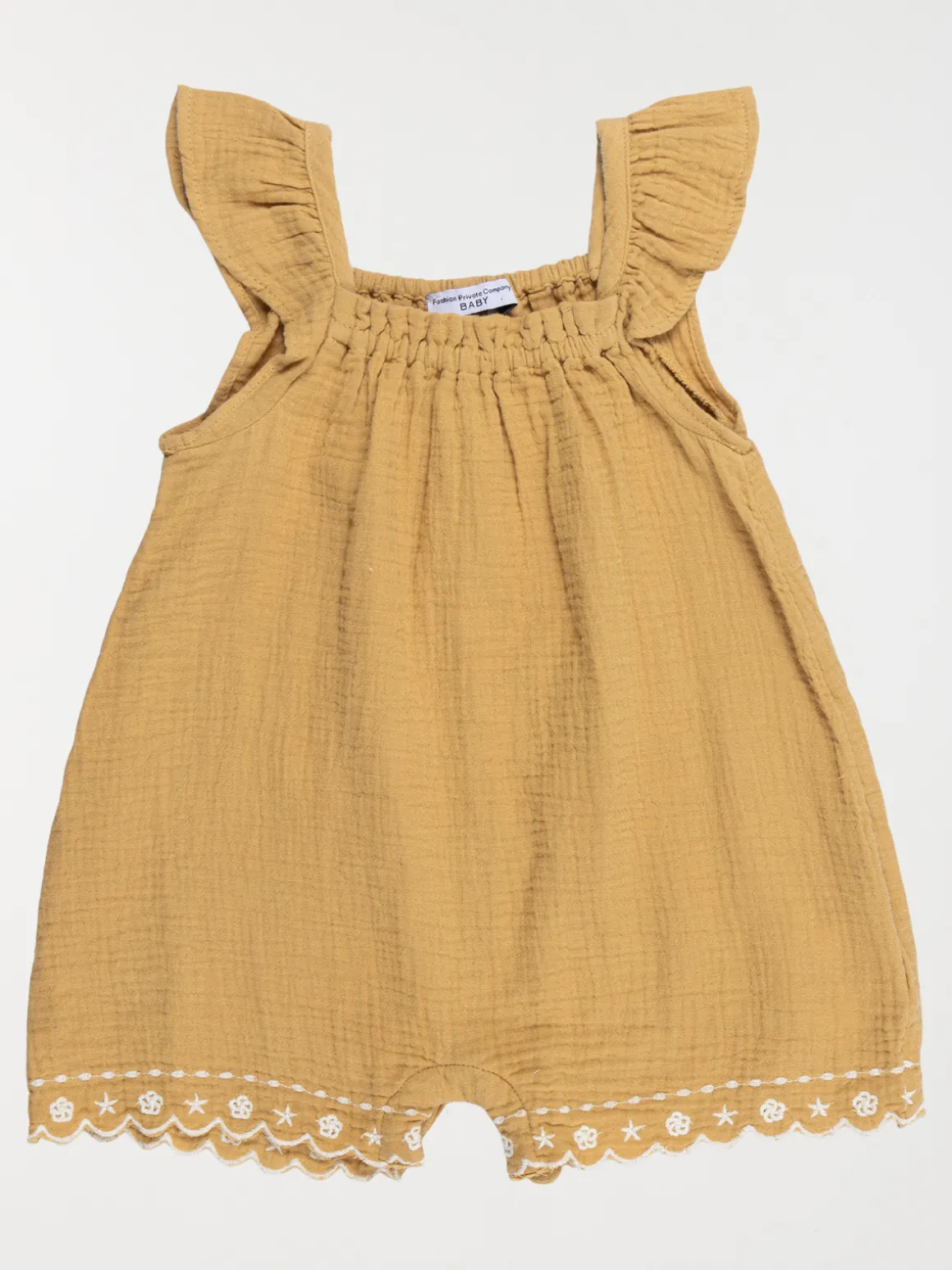 Combinaison brodée fille (3-36M)