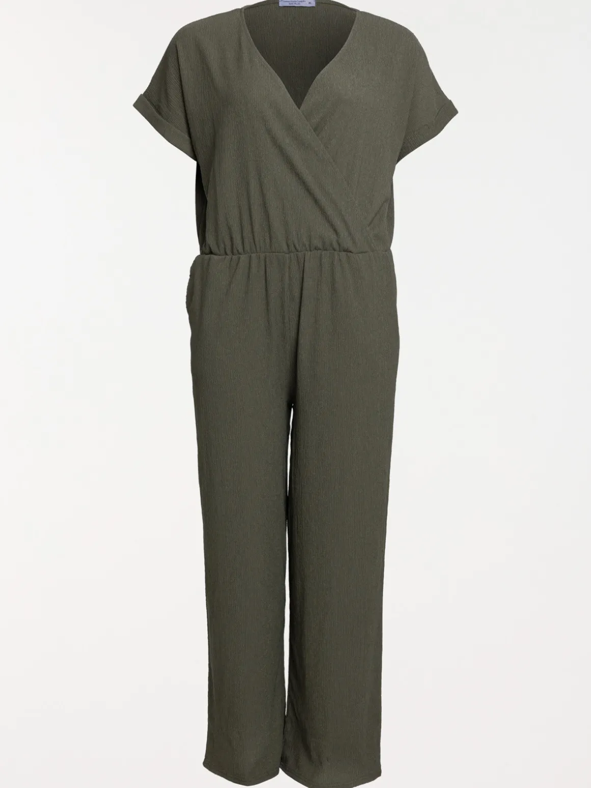 Combinaison col V grande taille femme