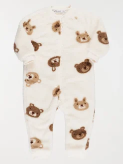 Combinaison douce ourson garçon (3-36M)