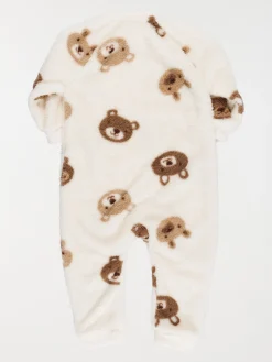 Combinaison douce ourson garçon (3-36M)