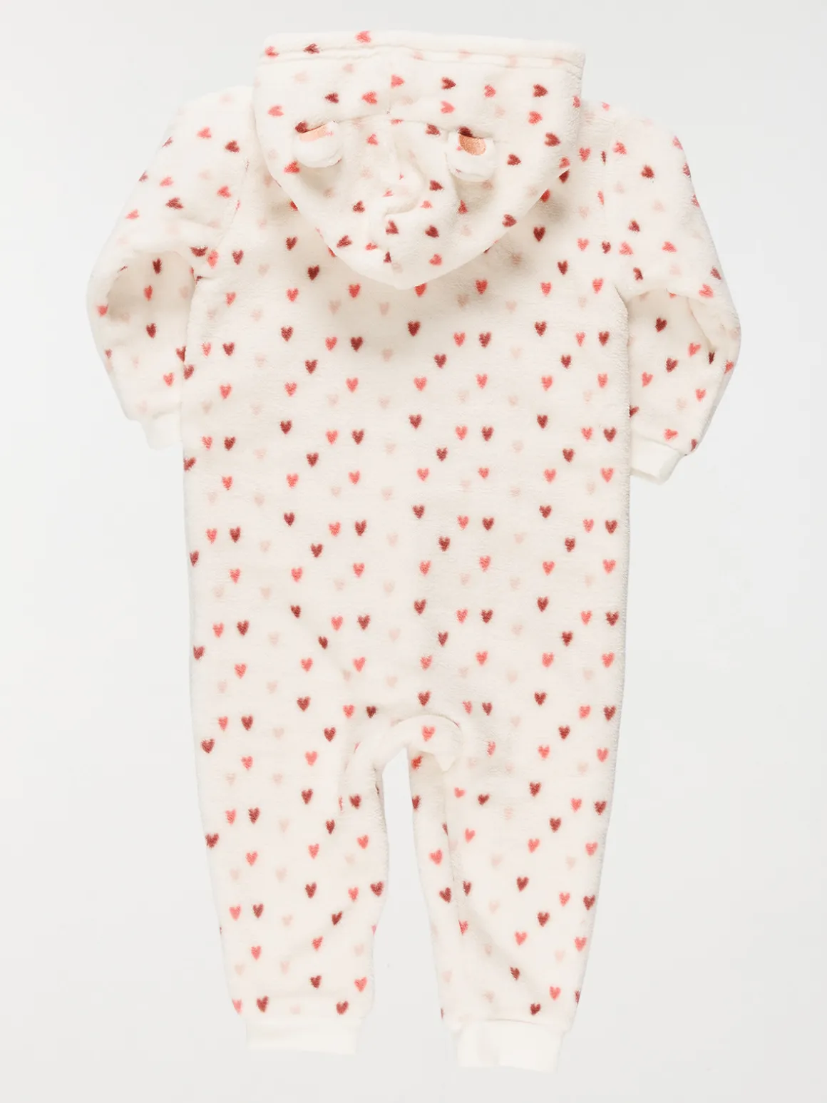 Combinaison imprimé coeur fille (3-36M)