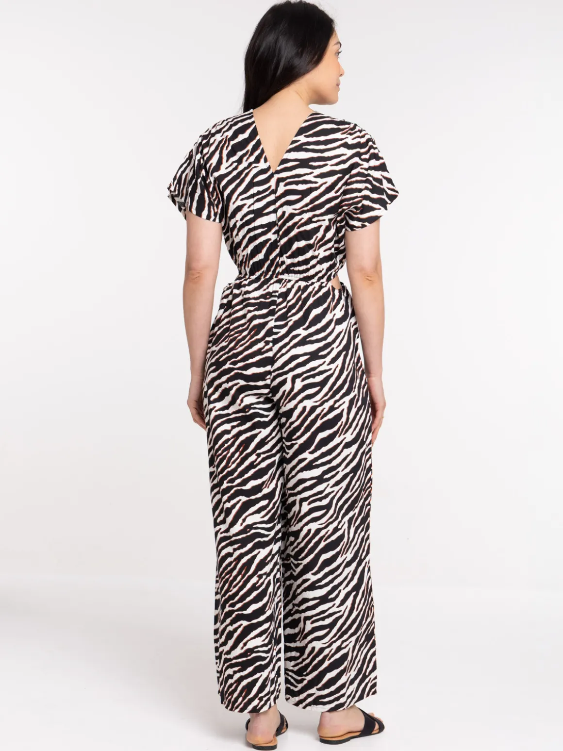Combinaison motif animalier femme