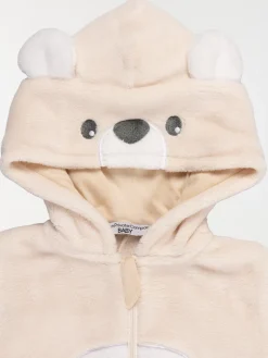 Combinaison ourson capuche fille (3-36M)