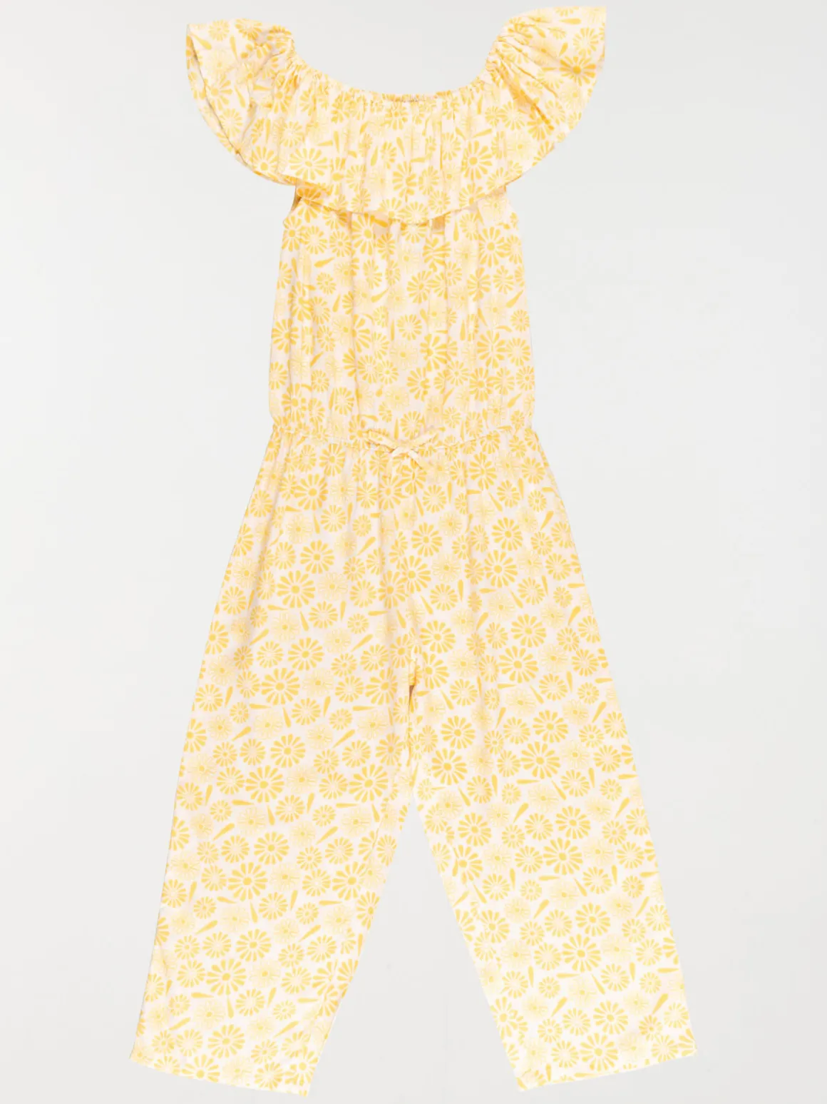 Combipantalon fleuri fille (3-12A)