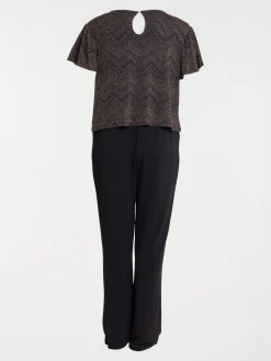Combipantalon grande taille femme