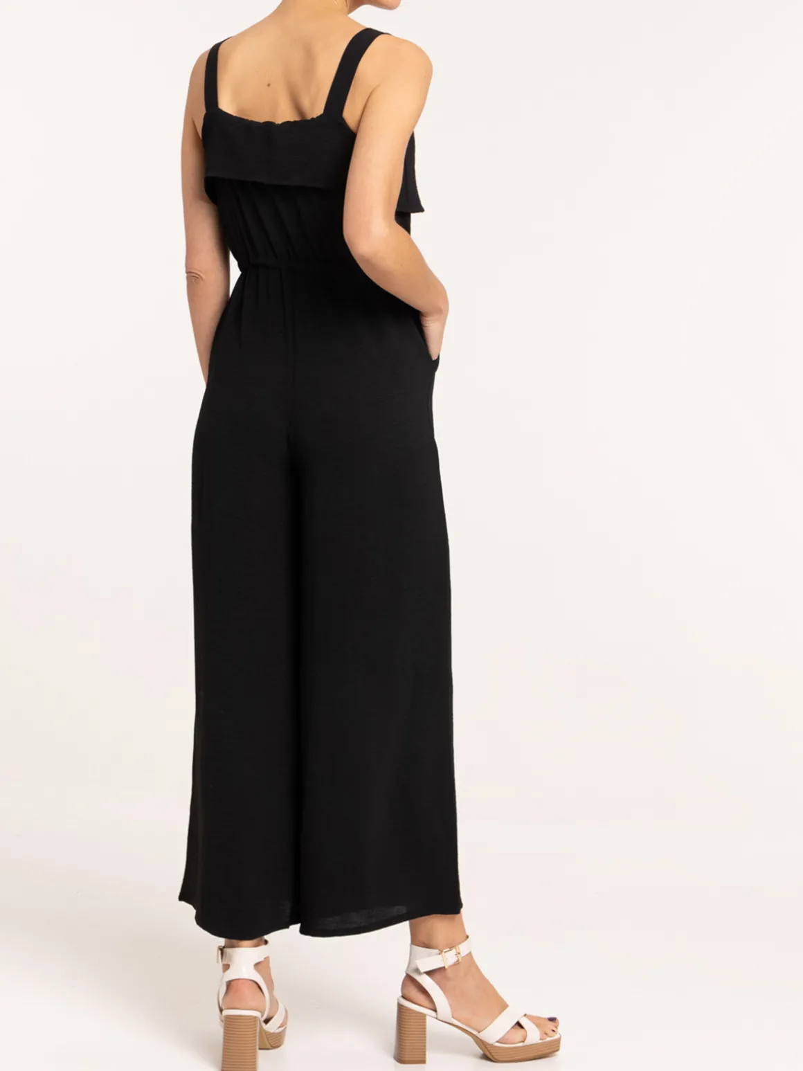 Combipantalon noir femme
