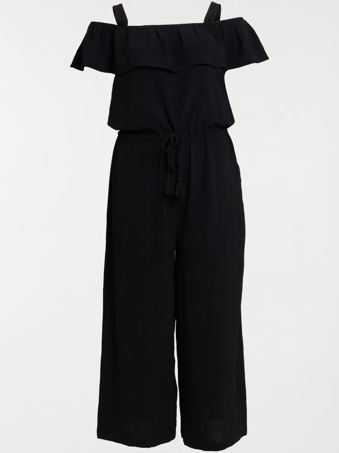Combipantalon noire grande taille femme