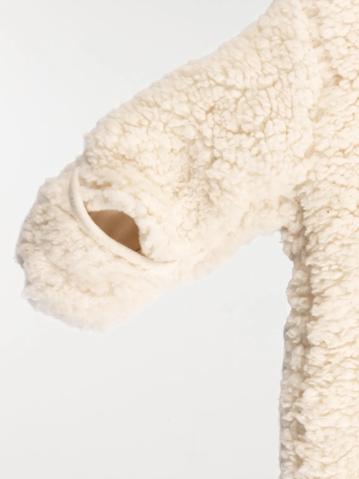 Combi-pilote naissance écru bébé (0-12M)