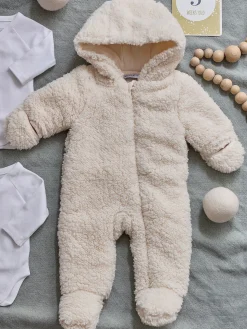 Combi-pilote naissance écru bébé (0-12M)