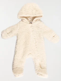 Combi-pilote naissance écru bébé (0-12M)
