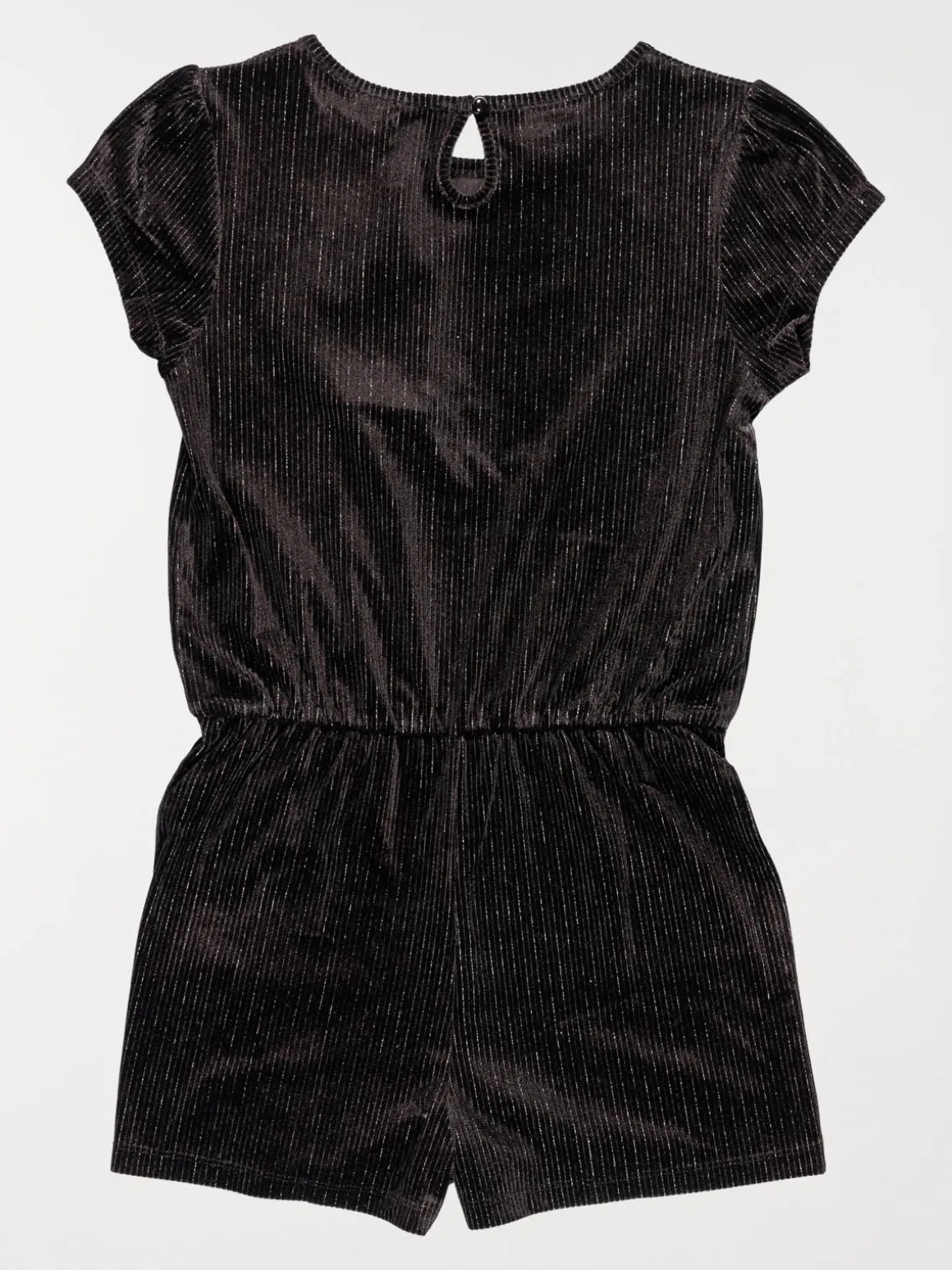 Combishort noire fille (10-16A)