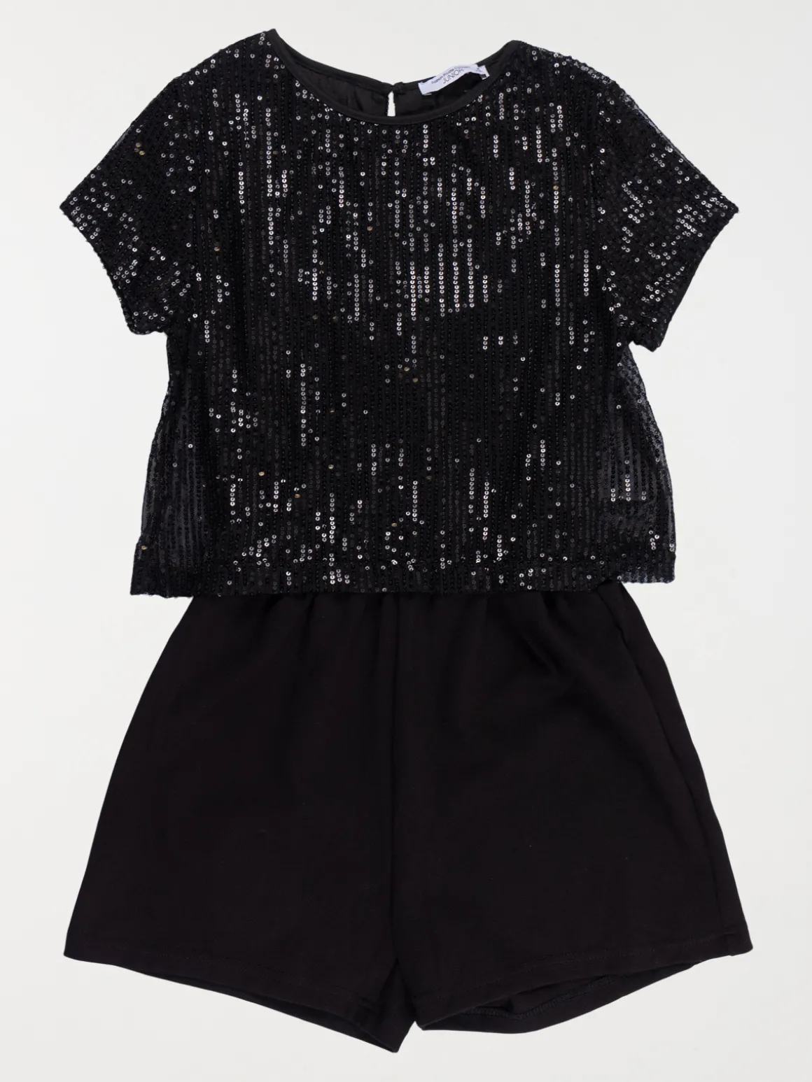 Combishort sequins 2 en 1 fille (XXS-M)