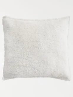 Coussin sherpa écru 45 x 45 cm