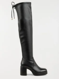 Cuissardes noires à talon femme (36-41)