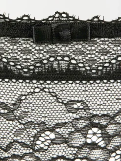 Culotte bi-matière noire femme (36-46)